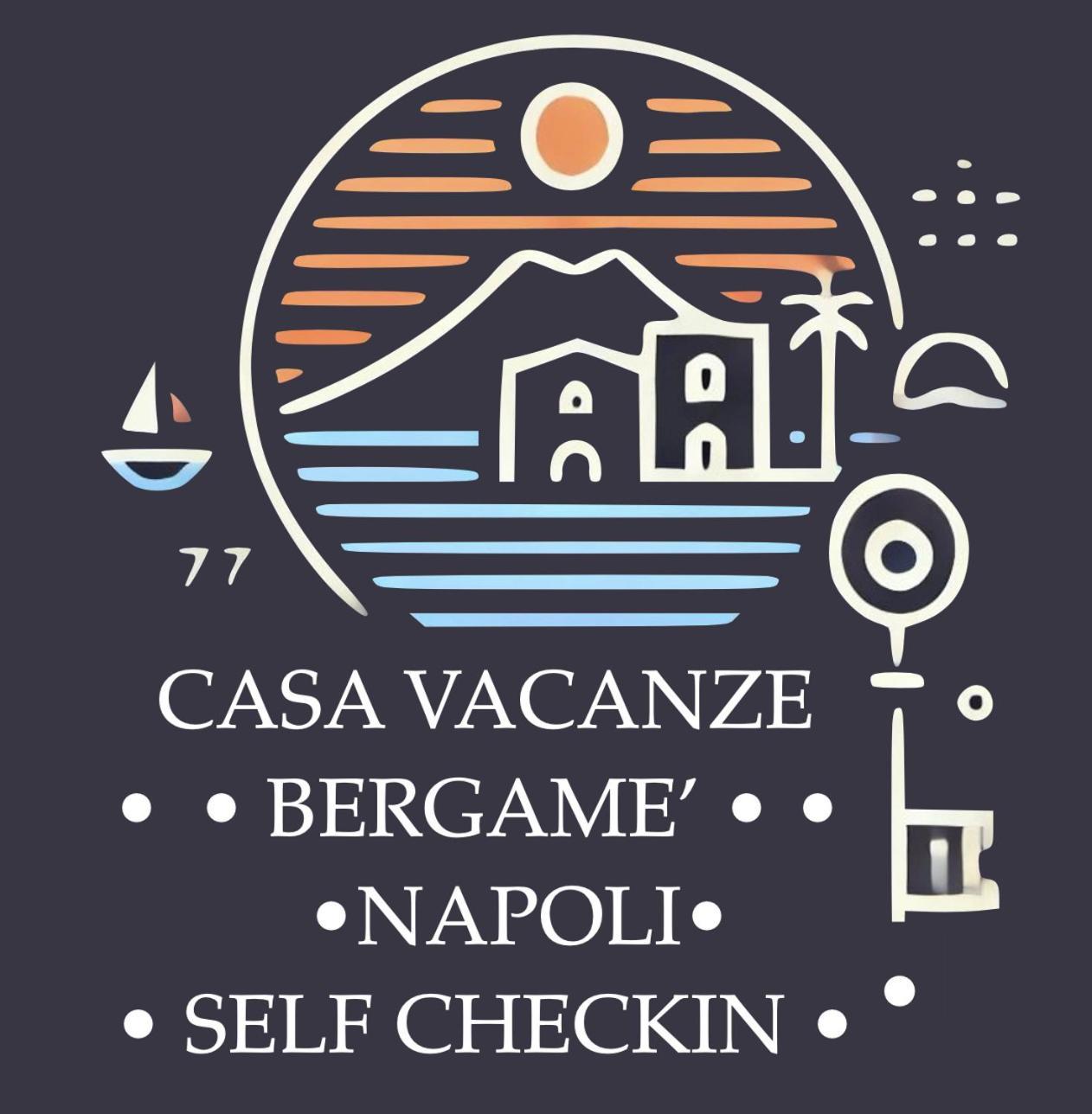Вилла Casa Vacanze Bergame Неаполь Экстерьер фото